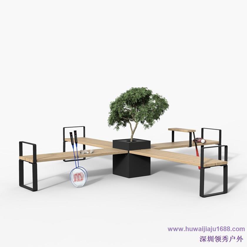 户外家具：长凳花箱组合.jpg